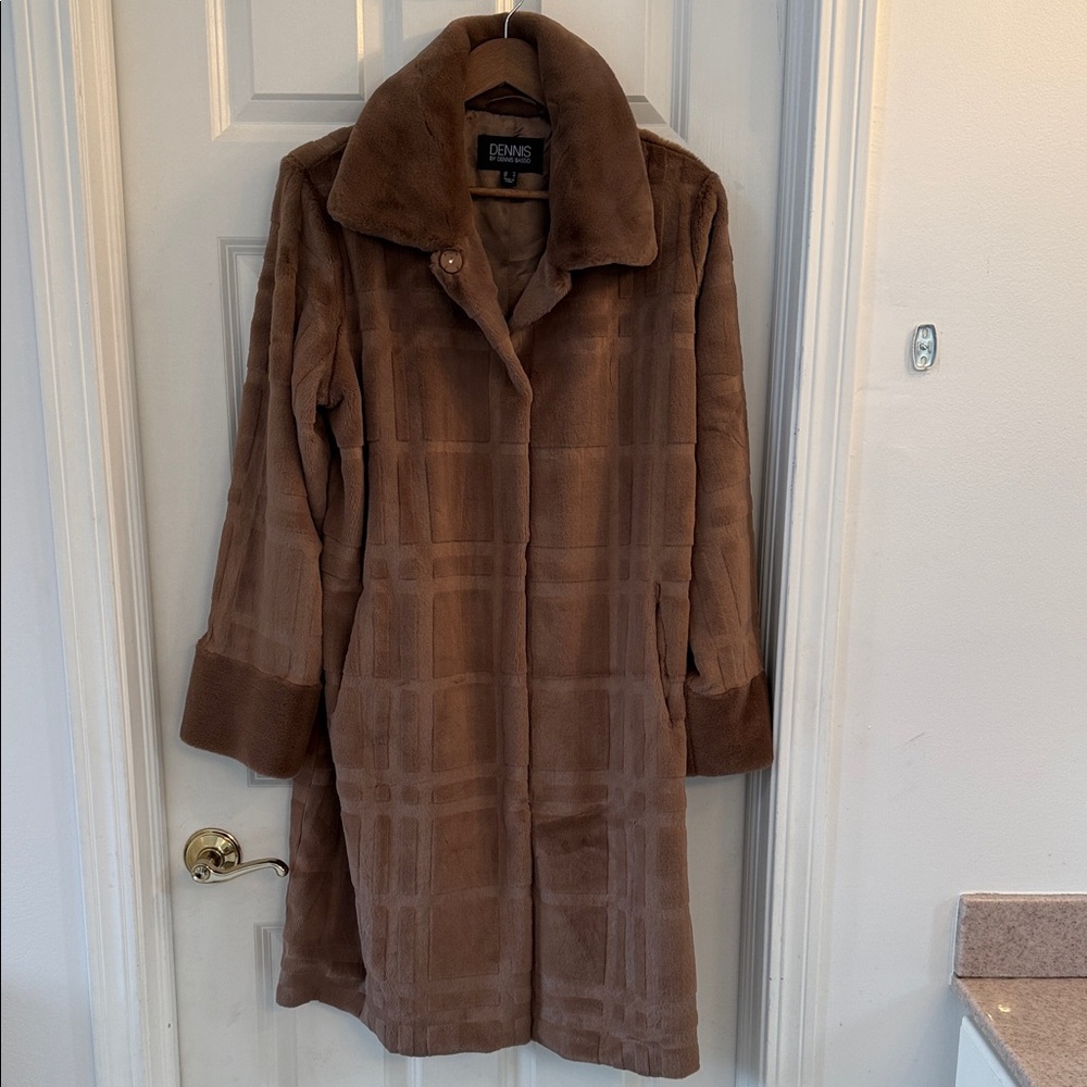 Dennis Basso Brown Teddy Jacket